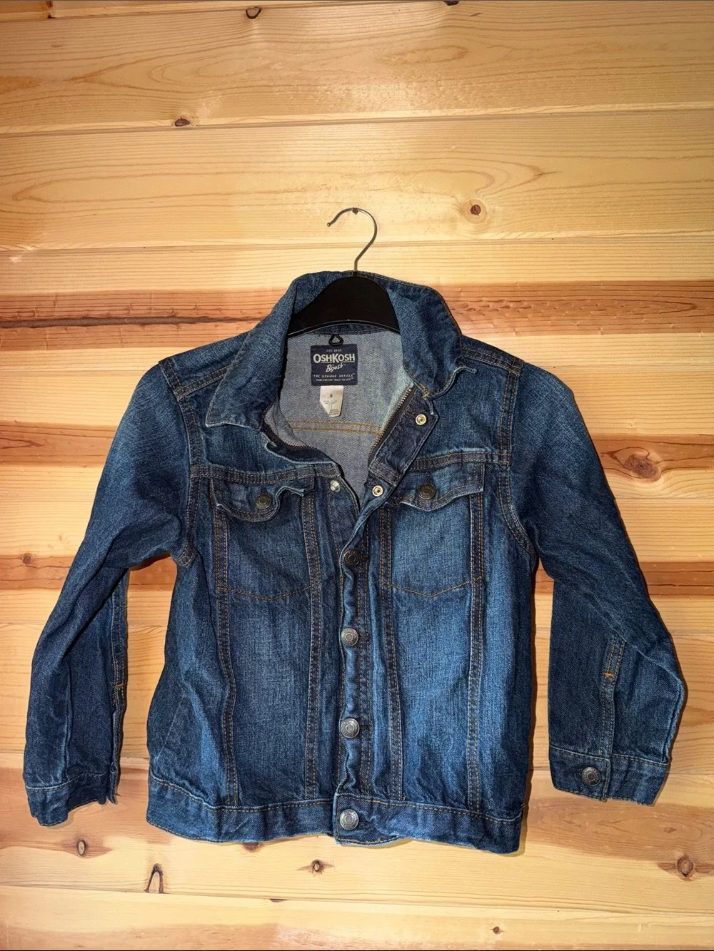 OshKosh B'gosh Kids Denim Jacket - Medium Wash Blue